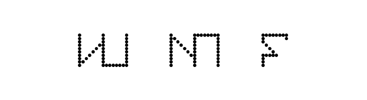 Dot Walkthru  Free Fonts Download