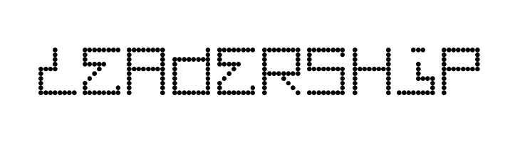 Dot Walkthru  Free Fonts Download