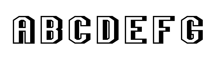 Team Jersey 95 3D  Free Fonts Download