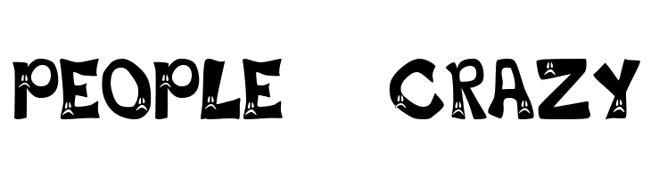 Frowny Font  Free Fonts Download