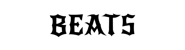 BEATS NewRocker Font