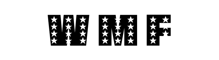 StarsAndStripes-Plain Regular  Free Fonts Download