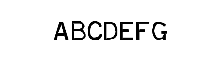 Cut Out PG  Free Fonts Download