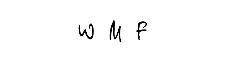 Hand Written 1 PG  Free Fonts Download