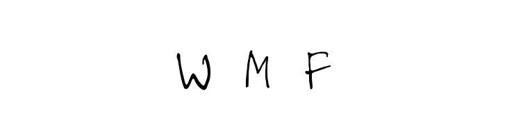 Hand Written 2 PG  Free Fonts Download