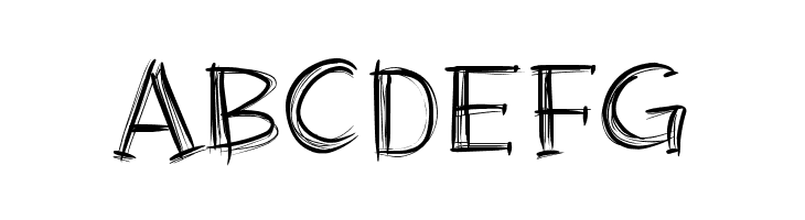 PWScratched2  Free Fonts Download