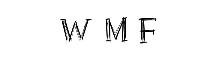 PWScratched2  Free Fonts Download