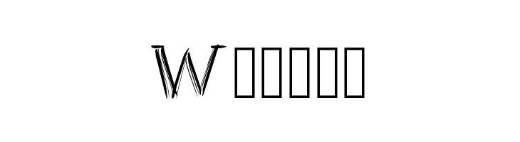 PWScratched2  Free Fonts Download