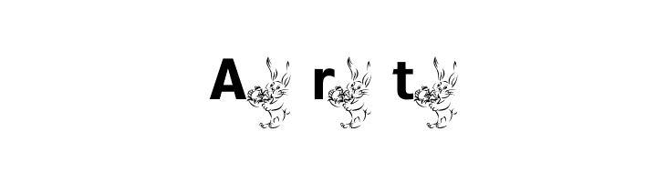 ADFBEasterBunny  Free Fonts Download