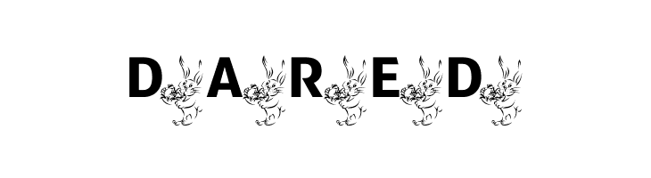 ADFBEasterBunny  Free Fonts Download