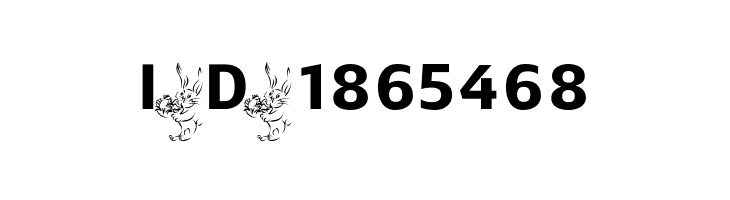 ADFBEasterBunny  Free Fonts Download