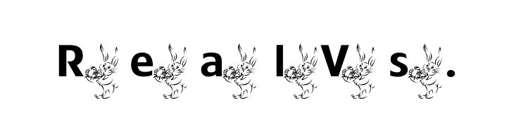 ADFBEasterBunny  Free Fonts Download