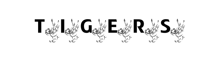 ADFBEasterBunny  Free Fonts Download