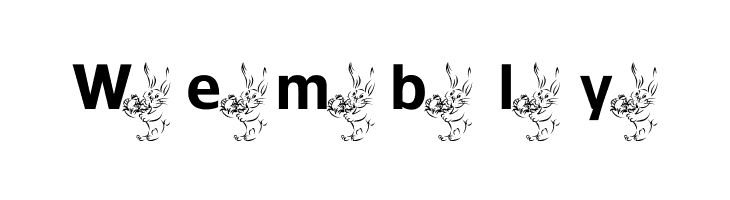 ADFBEasterBunny  Free Fonts Download