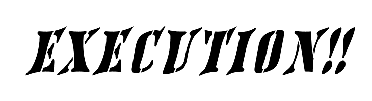 AustralianFlyingCorpsStencilSF  Free Fonts Download