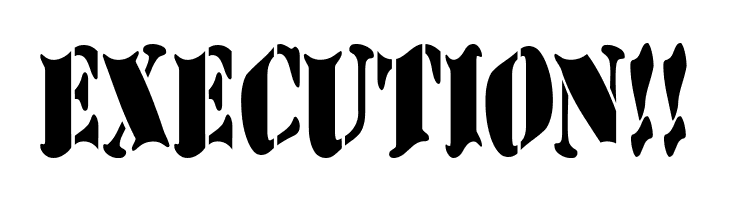 AustralianFlyingCorpsStencilD  Free Fonts Download