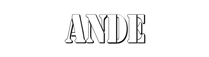 AustralianFlyingCorpsStencilSh  Free Fonts Download