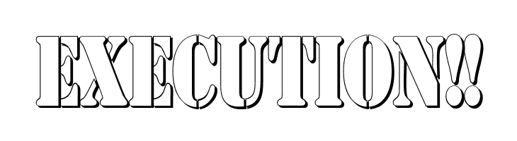 AustralianFlyingCorpsStencilSh  Free Fonts Download