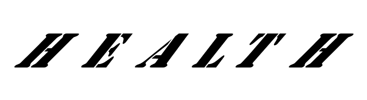 AustralianFlyingCorpsStencilB  Free Fonts Download