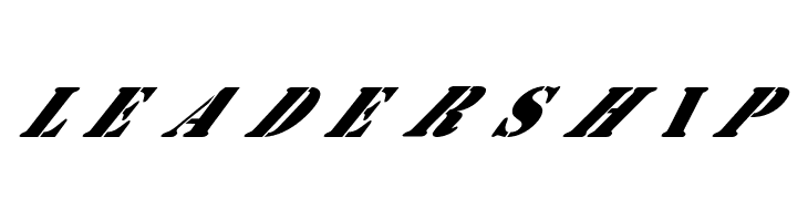 AustralianFlyingCorpsStencilB  Free Fonts Download