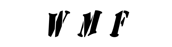 AustralianFlyingCorpsStencilSB  Free Fonts Download