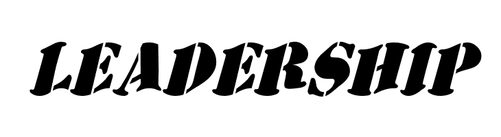 AustralianFlyingCorpsStencilSB  Free Fonts Download