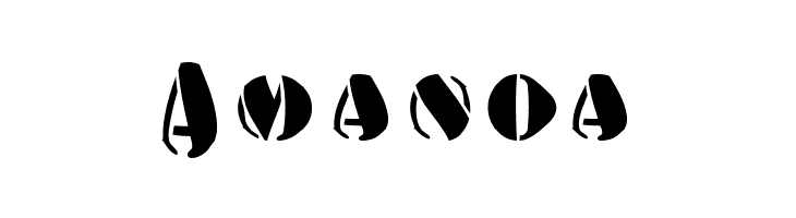 AustralianFlyingCorpsStencilA  Free Fonts Download