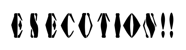 AustralianFlyingCorpsStencilG  Free Fonts Download