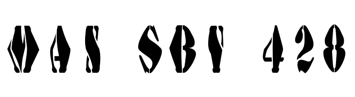 AustralianFlyingCorpsStencilG  Free Fonts Download