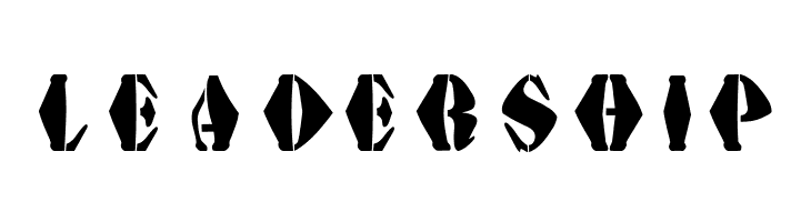 AustralianFlyingCorpsStencilG  Free Fonts Download