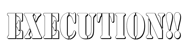 AustralianFlyingCorpsStencilC  Free Fonts Download