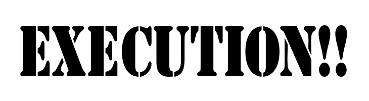 AustralianFlyingCorpsStencil  Free Fonts Download