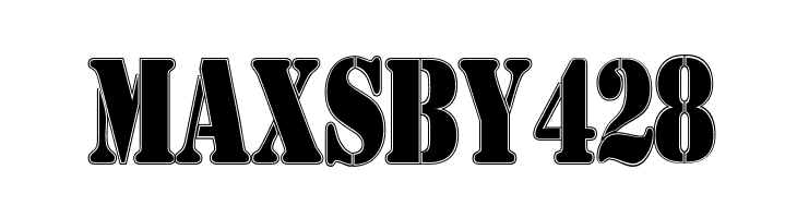 AustralianFlyingCorpsStencilCo  Free Fonts Download