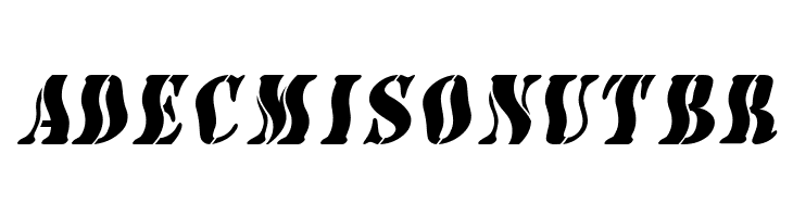 AustralianFlyingCorpsStencilSD  Free Fonts Download