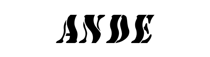 AustralianFlyingCorpsStencilSD  Free Fonts Download