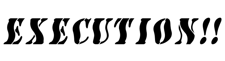 AustralianFlyingCorpsStencilSD  Free Fonts Download