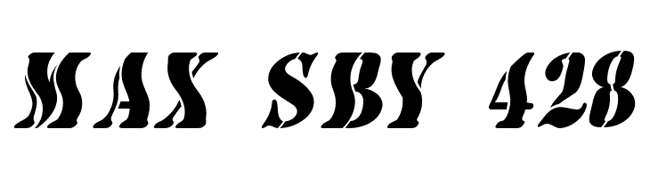 AustralianFlyingCorpsStencilSD  Free Fonts Download