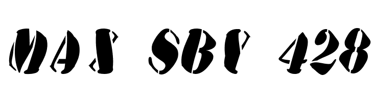 AustralianFlyingCorpsStencilSA  Free Fonts Download