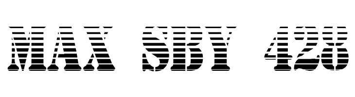 AustralianFlyingCorpsStencilL  Free Fonts Download