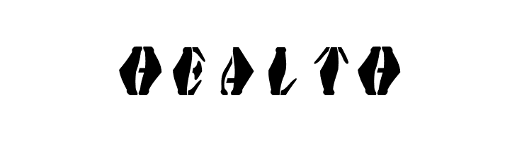AustralianFlyingCorpsStencilSE  Free Fonts Download