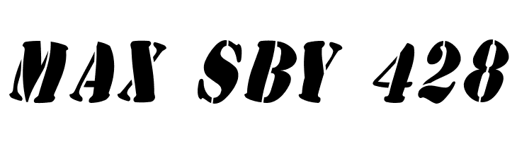 AustralianFlyingCorpsStencilSG  Free Fonts Download