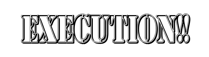 AustralianFlyingCorpsStencilT  Free Fonts Download