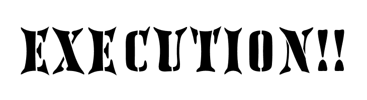 AustralianFlyingCorpsStencilH  Free Fonts Download