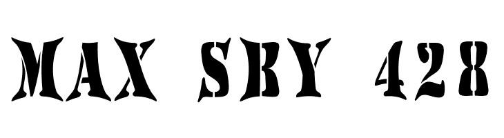 AustralianFlyingCorpsStencilH  Free Fonts Download