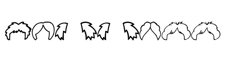 IdentAKitHair  Free Fonts Download