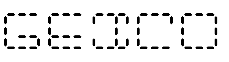 Calculatrix 24 Regular  Free Fonts Download