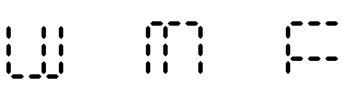 Calculatrix 24 Regular  Free Fonts Download