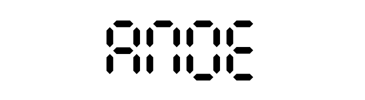 Calculatrix 7 Regular  Free Fonts Download