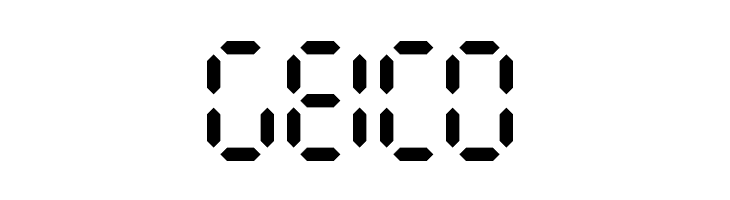 Calculatrix 7 Regular  Free Fonts Download