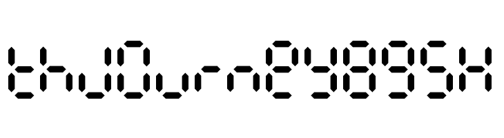 Calculatrix 7 Regular  Free Fonts Download